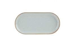 Seasons Stone Narrow Oval Plate